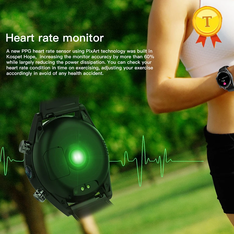 High end health care Smart gps watch SmartWatch 1.39Inch MTK6739 Android 7 4G Smart Watch Phone 8.0 Mega Camera Heart Rate mp3