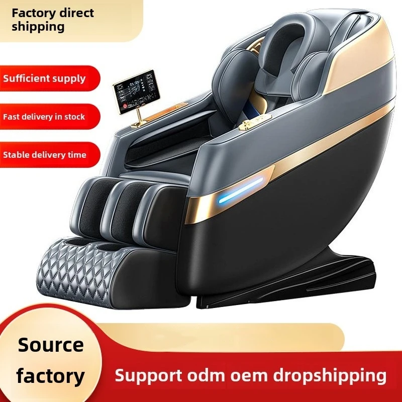 JAIYORL AI Smart Health Care Shiatsu 4D Massage Chair Kneading Full Body Zero Gravity Massage Chair with Bluetooth HiFi Music