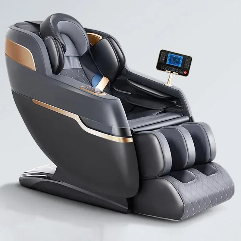 Neck and Back Shoulder Waist Buttock Auto Full body High Quality Machine 3d 4d  Luxury Leather Zero Gravity Massage Chair