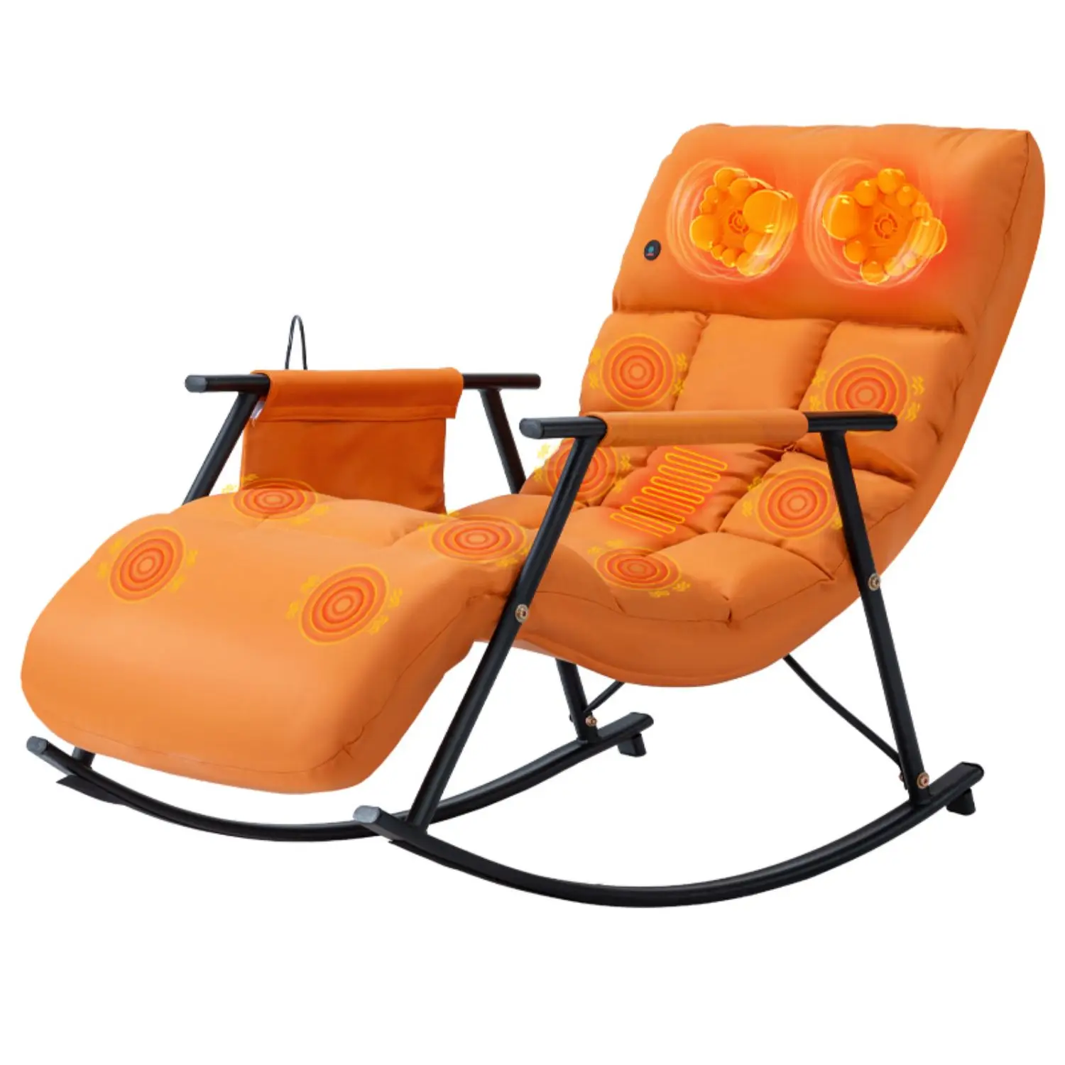 Office home relaxing rocking massage chair Whole body vibration neck kneading heating leisure electric rocking chair massage