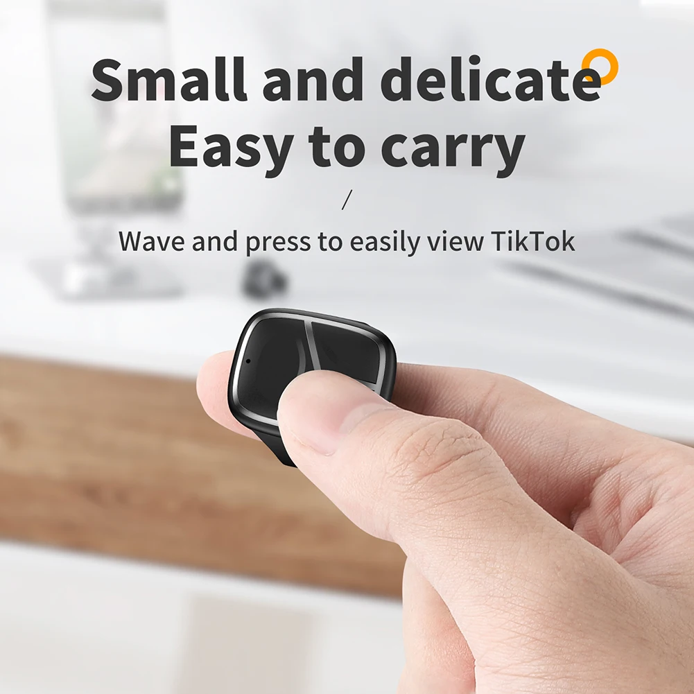 Wireless Bluetooth Remote Controller Ring Mini Finger Remote Control For Tiktok Browsing Phone Selfie Page Turner Lazy Artifact