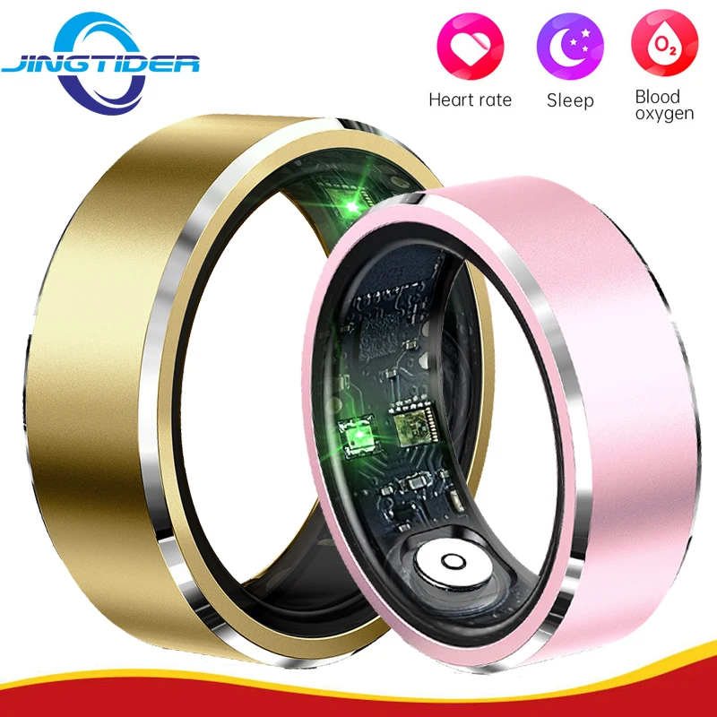 R5 Smart Ring Aluminium Alloy Fitness Health Tracker Outdoor Intelligent Finger Ring For Couples Men Women Lover Fashion Ring