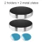 2pcs Silver
