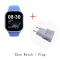 Blue and Plug