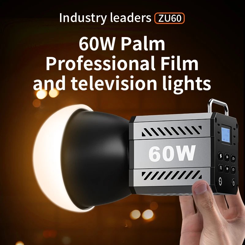 LED fill light handheld COB photography light dual color gentle light for outdoor shooting YouTube Tiktok Vlog Remote Rocker