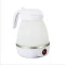 Folding kettle white