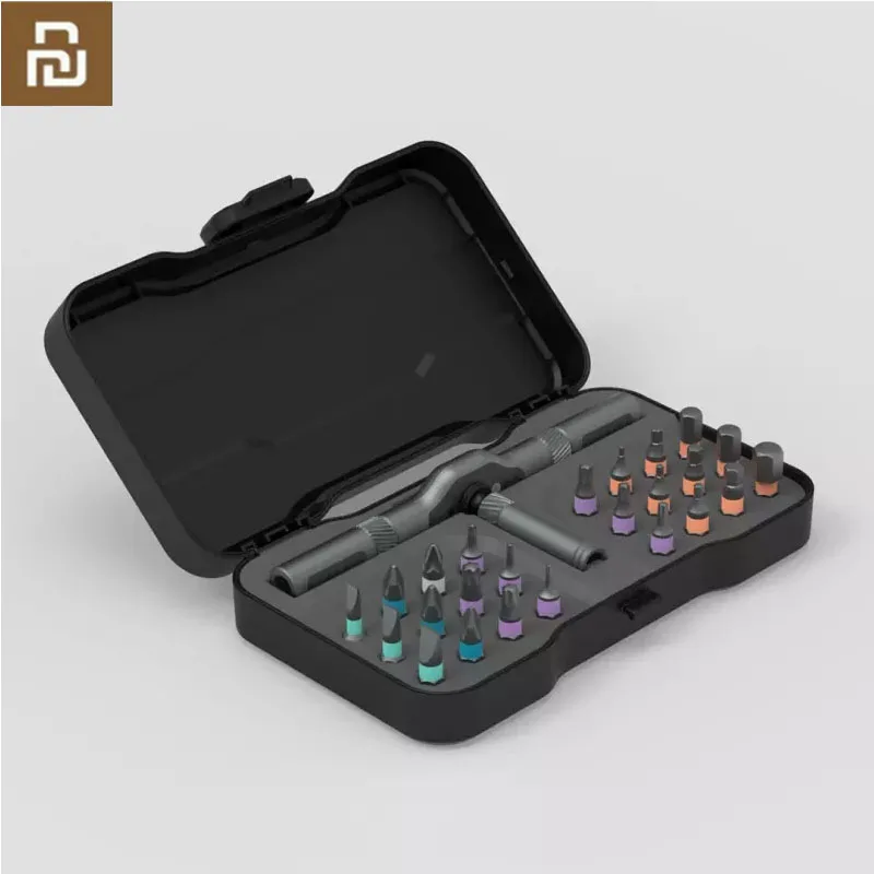 Duka AtuMan RS1 24 in1 DIY Tool Kit Toolbox Mechanical Tool Box Spanner Socket Screwdriver Ratchet Wrench Set Kit