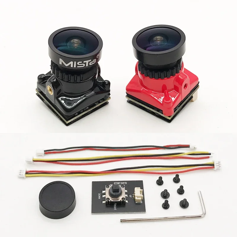 Mista Ratel FPV Mini Camera 2000TVL 1/1.8 ”inch Starlight HDR 2.1mm Lens 4:3&16:9 NTSC&PAL Switchable for RC Racing Drone Part