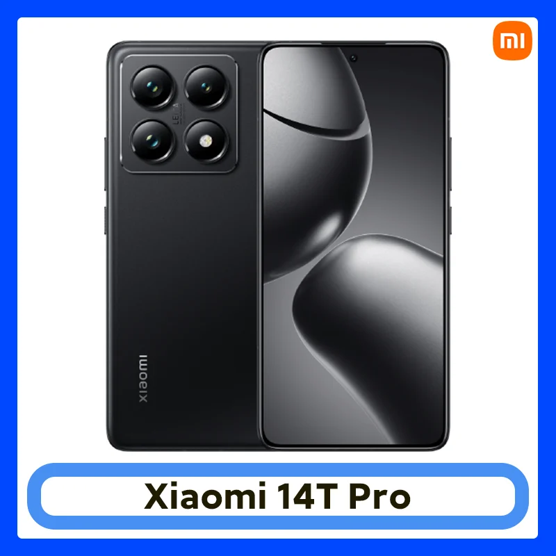 Global Version Xiaomi 14T Pro 5G Global Version 50MP Leica Camera MediaTek Dimensity 9300+ 6.67” 144Hz AMOLED 120W HyperCharge