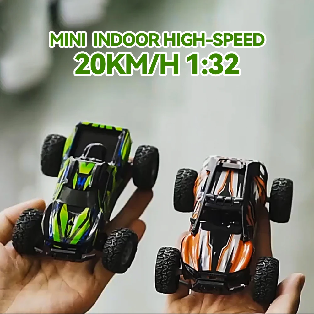 1:32 Mini RC Car Remote Control Cars 20Km/h Off-Road High Speed Racing Indoor Drift Acceleration Children’s Electric Toy Crawler