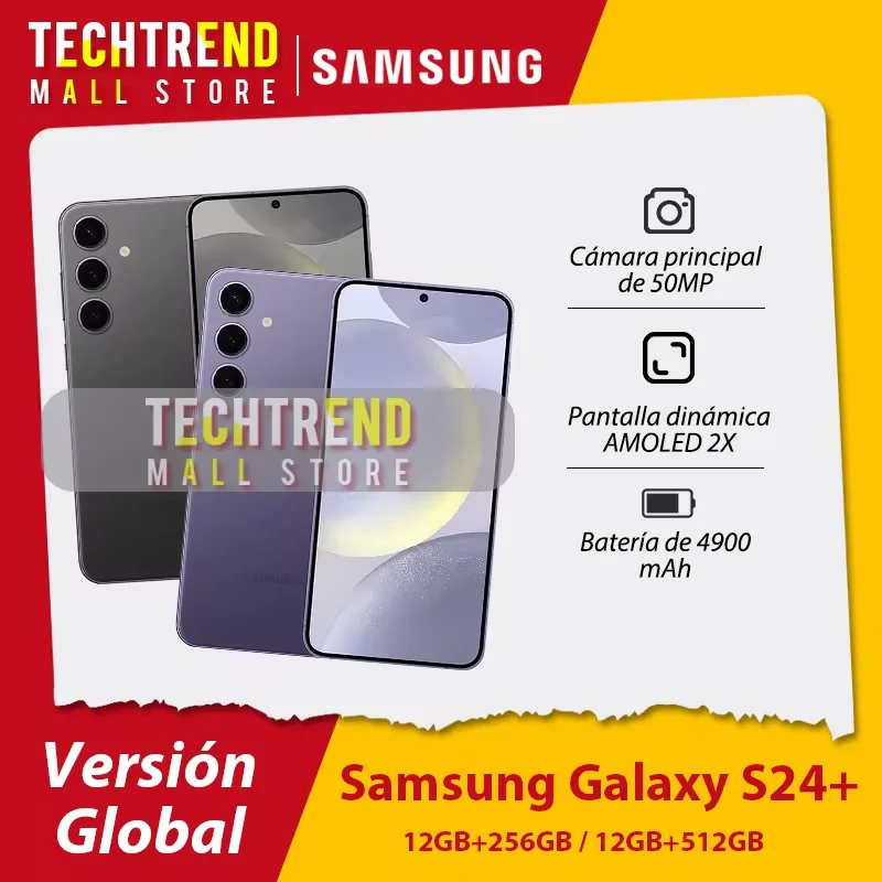 Global Version Samsung Galaxy S24+ Plus 5G AI Smartphone 6.7