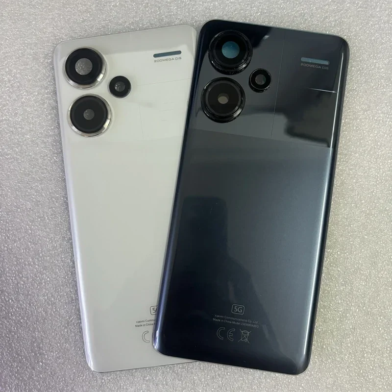 For Redmi Note 13 Pro Plus 5G back Cover Back Glass Panel Rear Housing Case backshell