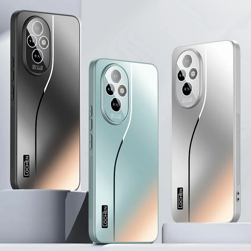 Explosion-proof Glass Lens protection phone case For Honor 200 Pro Honor 200 100 Honor 100 Pro Slim Hard Camera Protection cover