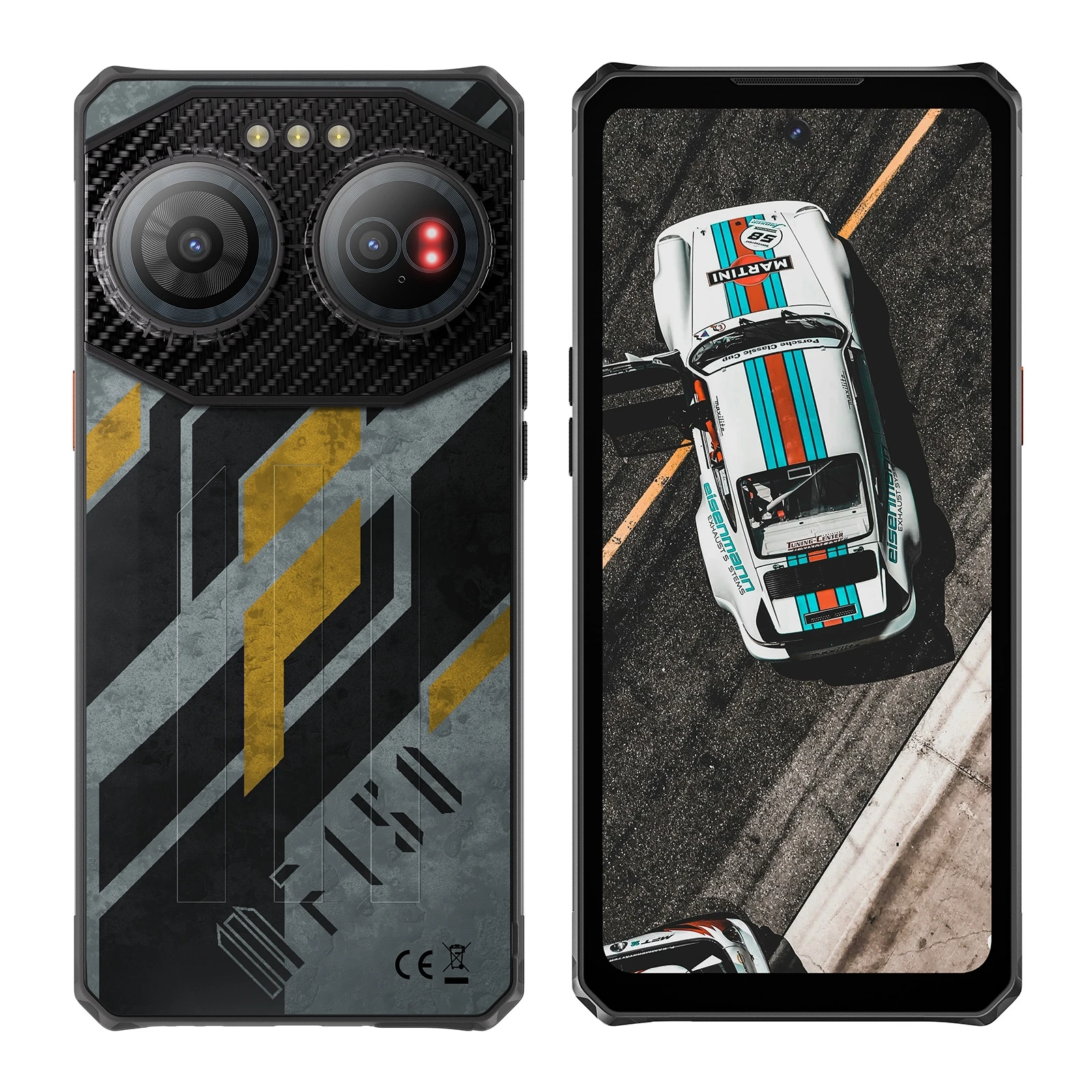 IIIF150 Air3 Rugged Smartphone 512GB 12GB 100MP Camera Dynamic Island UltraThin 5500mAh 30W Fast Charge Android 14 MTK G96 NFC