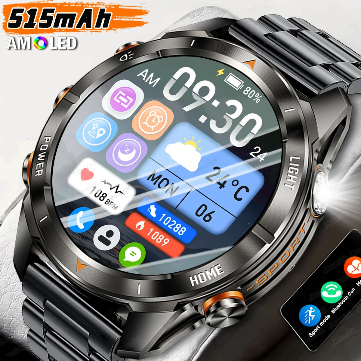 New Outdoor Sport Smart Watch Men 1.46