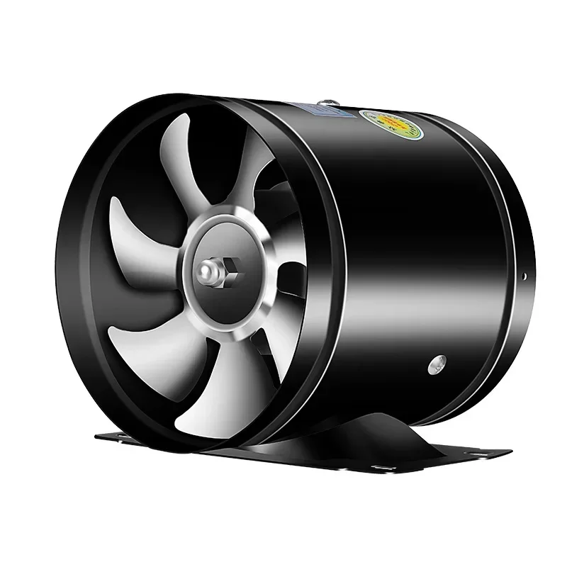 4”6”8”  Pipe Exhaust Fan Air Ventilator Metal Pipe Ventilation Exhaust Fan Mini Extractor Bathroom Toilet Wall Fan Duct Fan