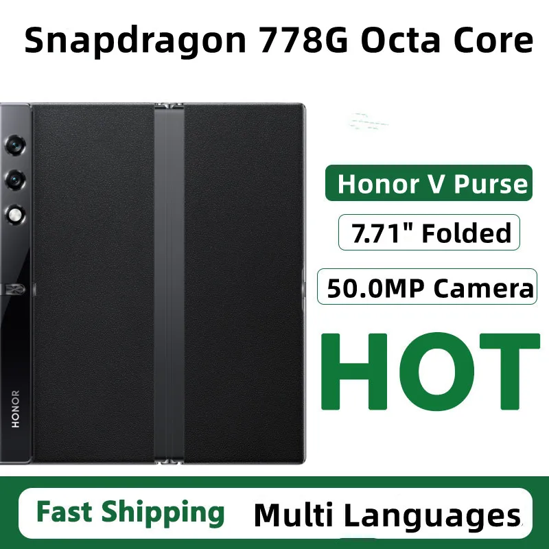 Original Honor V Purse Mobile Phone Snapdragon 778G 7.71