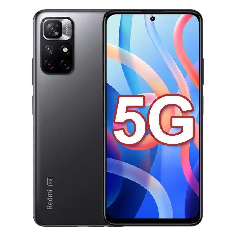 Global ROM Xiaomi Redmi Note 11 5000mAh 18W Charge 50MP Triple Camera 6.5” 90Hz Display MTK HelioG88 Octa Core 4G/5G Smartphone