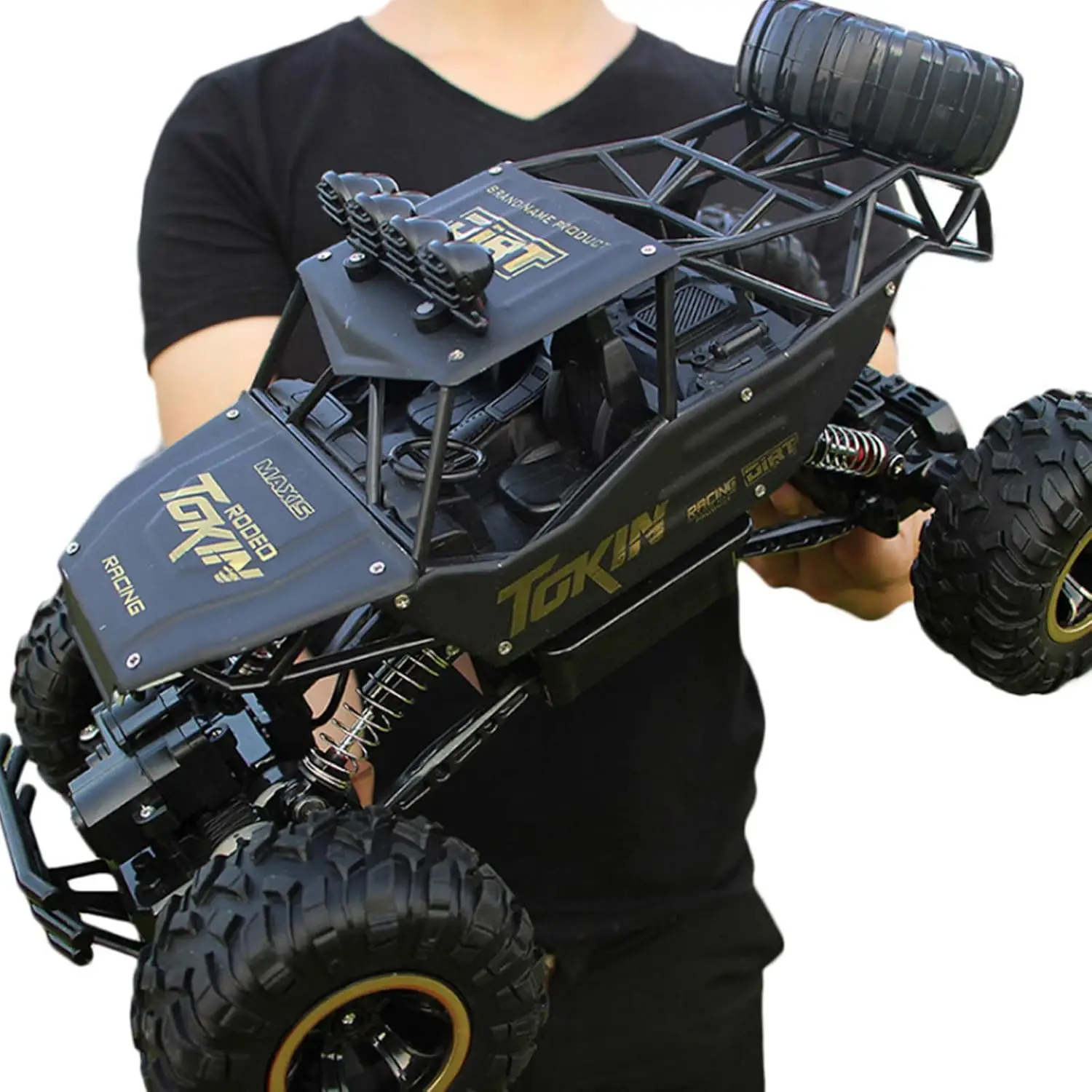 4WD RC Car 1:12 Off Road 4×4 All Terrains Remote Control Cars Electric Radio Buggy Truck Racing Drift with Led Lights Toys Gifts