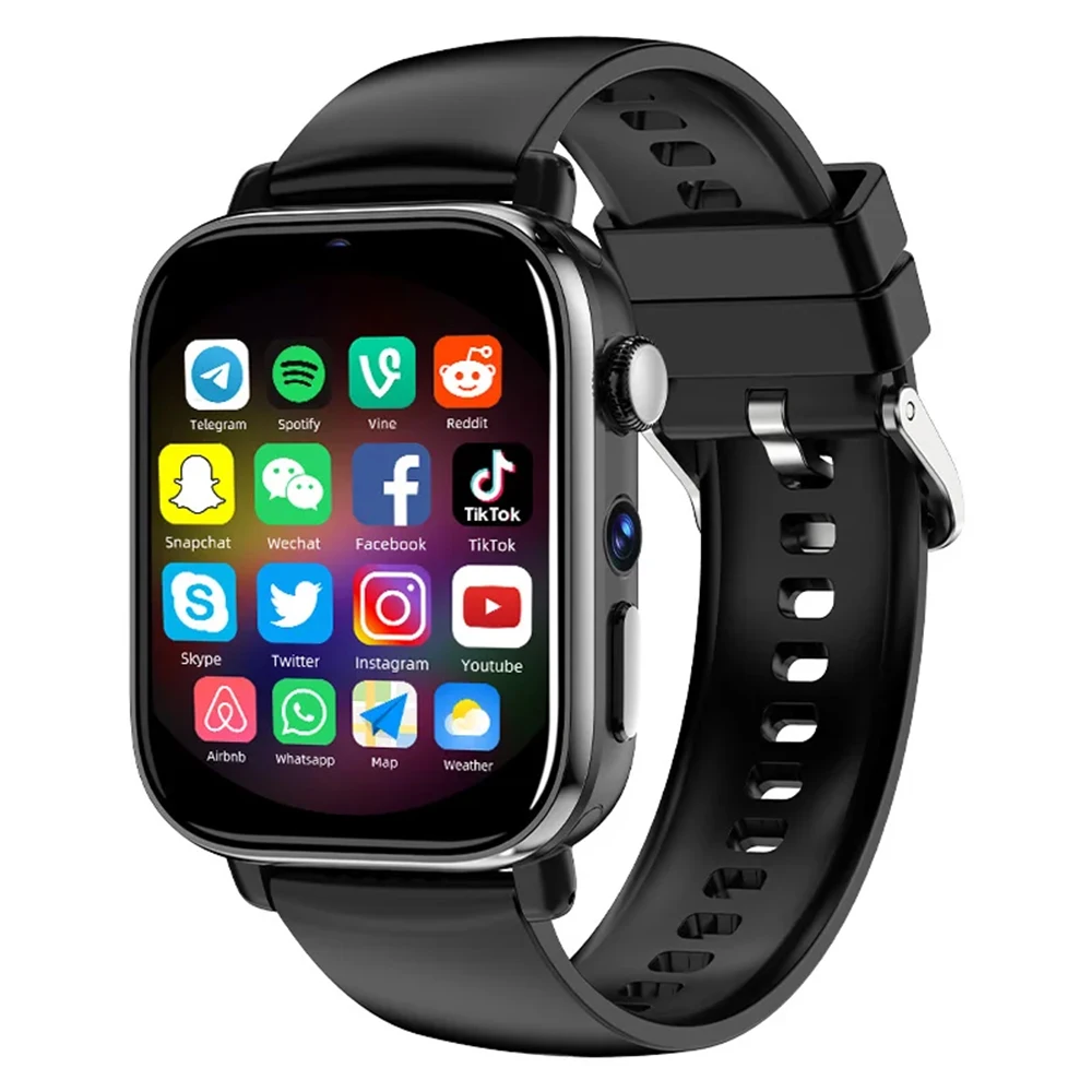 NEW I1S Smart Watch Android 4G SIM Card 1.9inch HD Screen with GPS WIFI Dual Camera Video Call for Men Women Kids