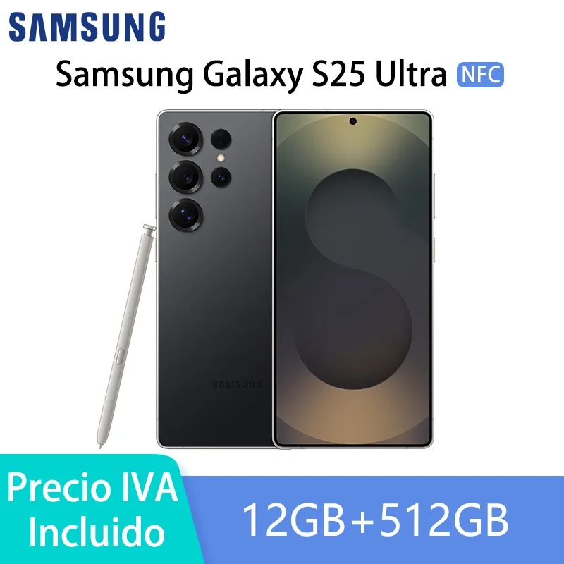 Samsung Galaxy S25 Ultra 5G NFC,Smartphones,Dynamic AMOLED 2X,120 Hz,200 MP Camera,5000 mAh battery