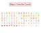 96pcs colorful card
