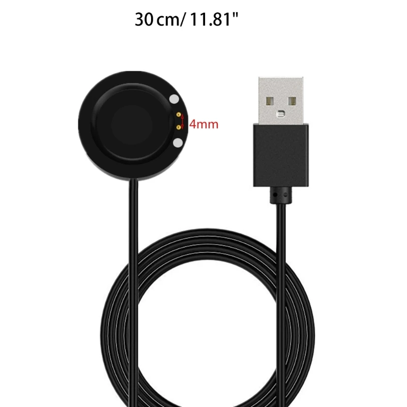 For T500 Pro T500/X7 2-Pin 4 Mm Space Charger Power Adapter-Charging Base Cable Bracket For Smart Watch Bracket