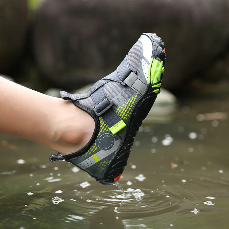 Hot Sale Children’s Students Outdoor Barefoot Quick-Drying Diving Shoes Beach Swimming Shoes Aqua Shoes Upstream Shoes 26-38#