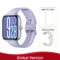 Purple N Grey Strap