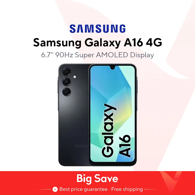 NEW Samsung Galaxy A16 4G Smartphone Android 4GB 128GB MTK 6.7