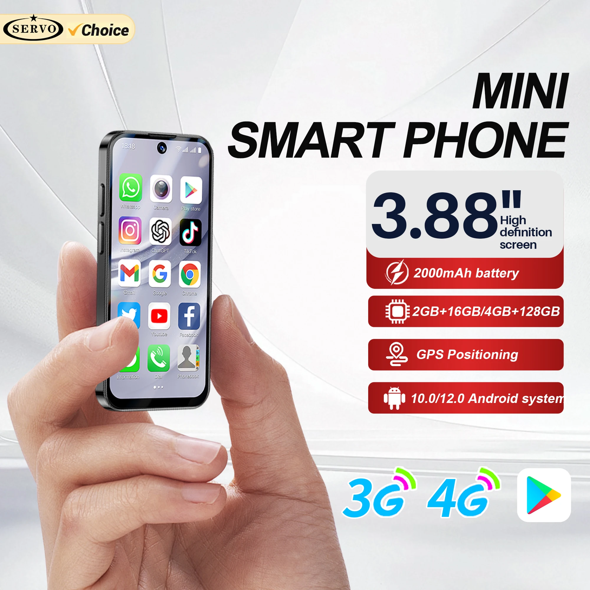 2025 NEW mini Android Smartphone 3.88