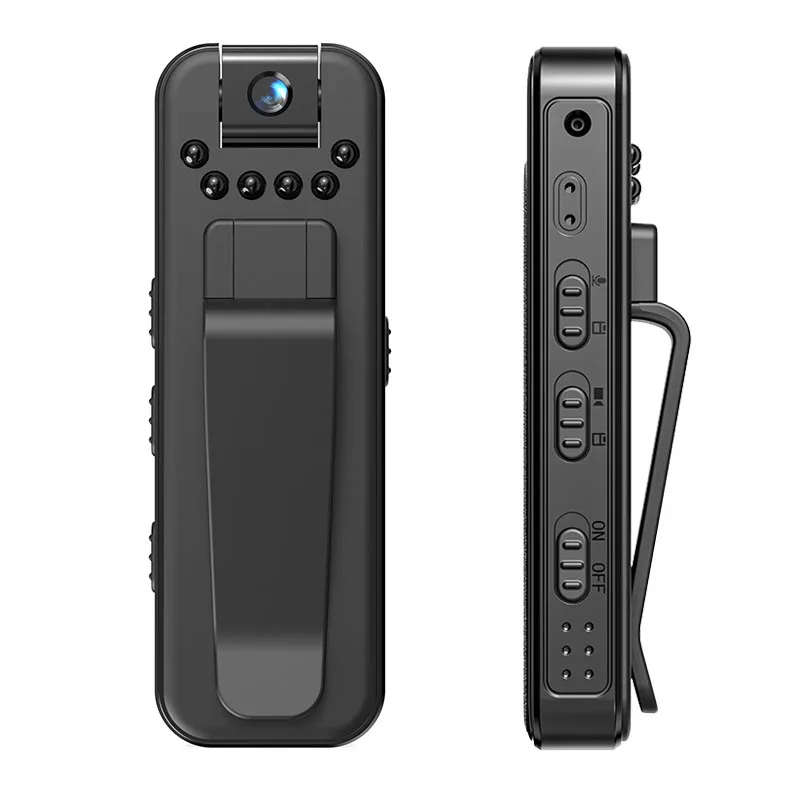 JOZUZE HD 1080P Body Mini Camera Portable Small Digital Video Recorder Police BodyCam Infrared Night Vision Miniature Camcorder