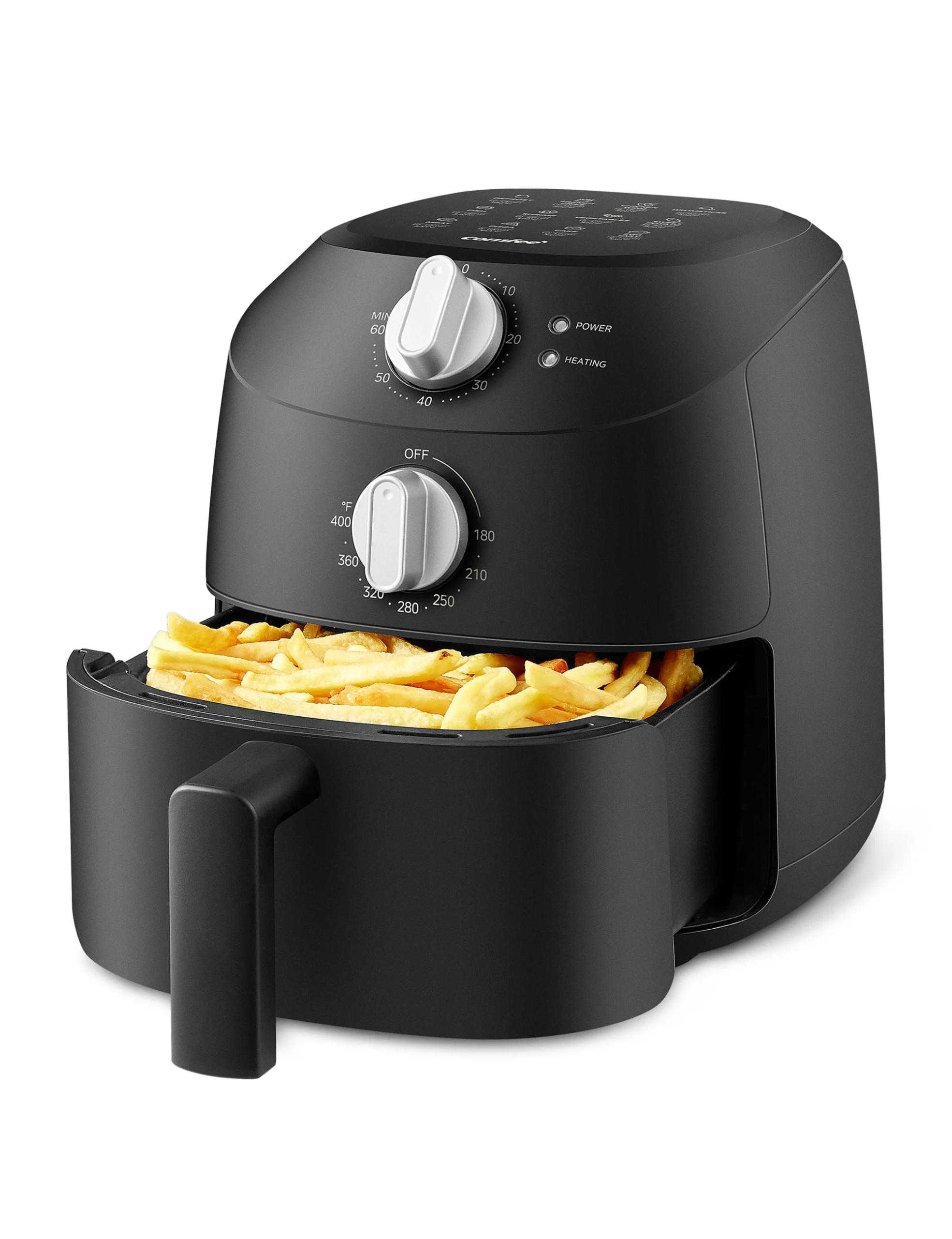 Midea 2L Hot Air Fryer, 1150W, Hot Air Fryer, Auto Shut-Off, Oil-free, Easy to Clean, BPA Free, Black