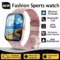 Pink mesh belt