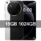 Black 16GB 1024GB