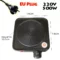 Black Heater EU Plug
