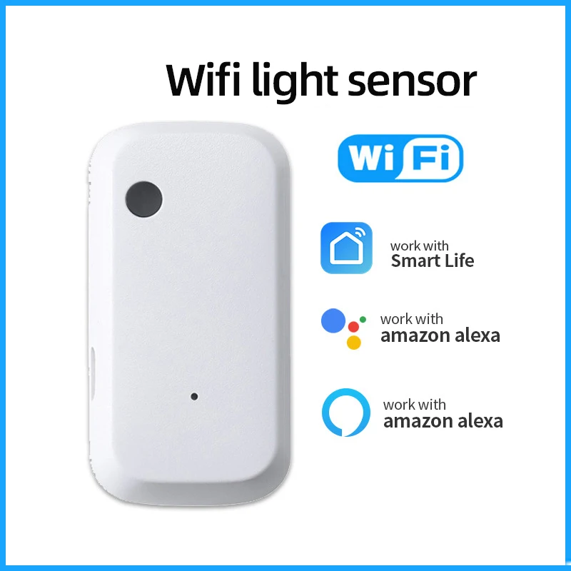 ZigBee Smart Wifi Light Sensor Illuminance Sensor Brightness Detector Linkage Control Sensor Smart Home Smart Life APP