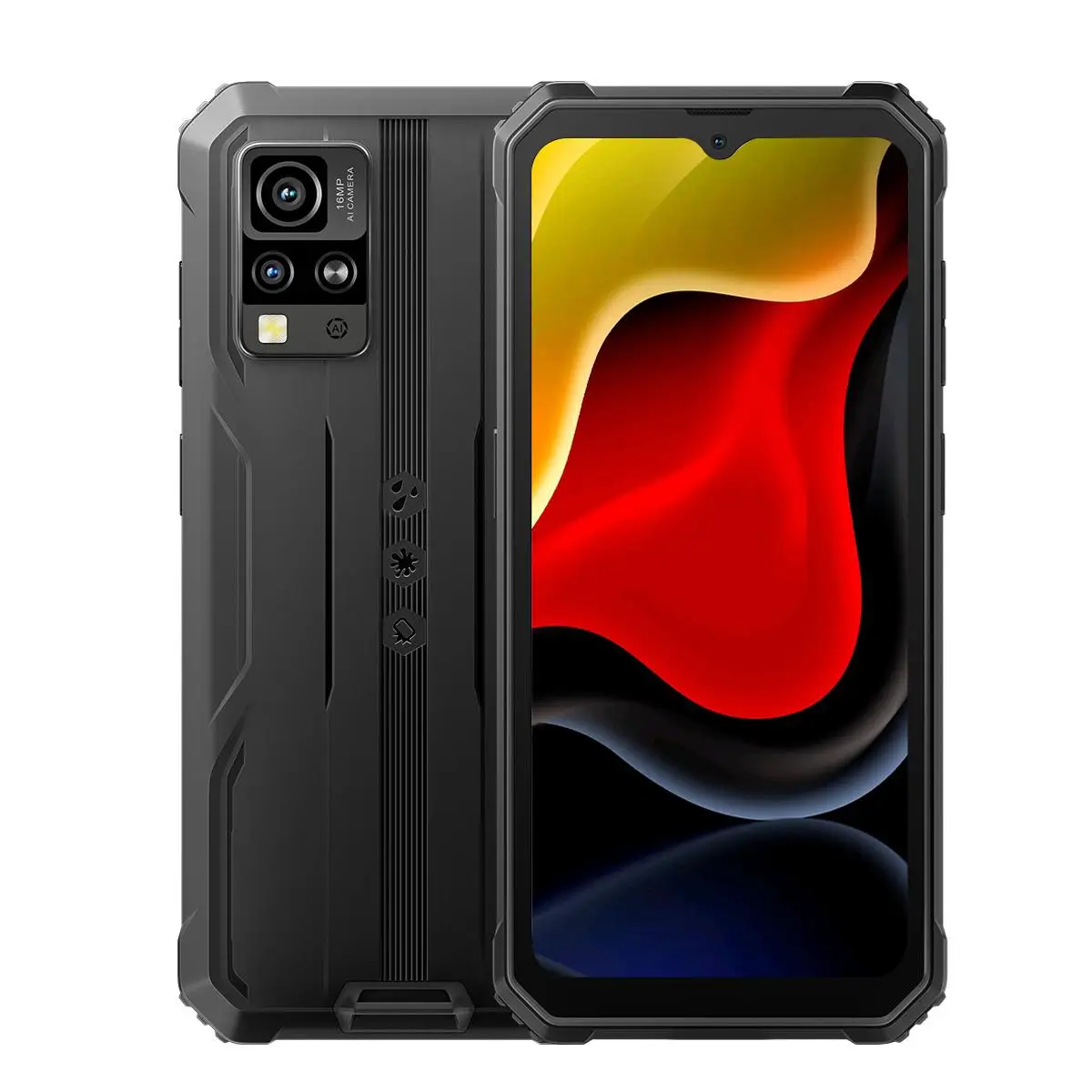 Blackview BV4800 SE Rugged Smartphone 6.56” HD+ IPS Display 4GB+64GB 5100mAh Battery 16MP Rear Camera NFC 4G Mobile Phone