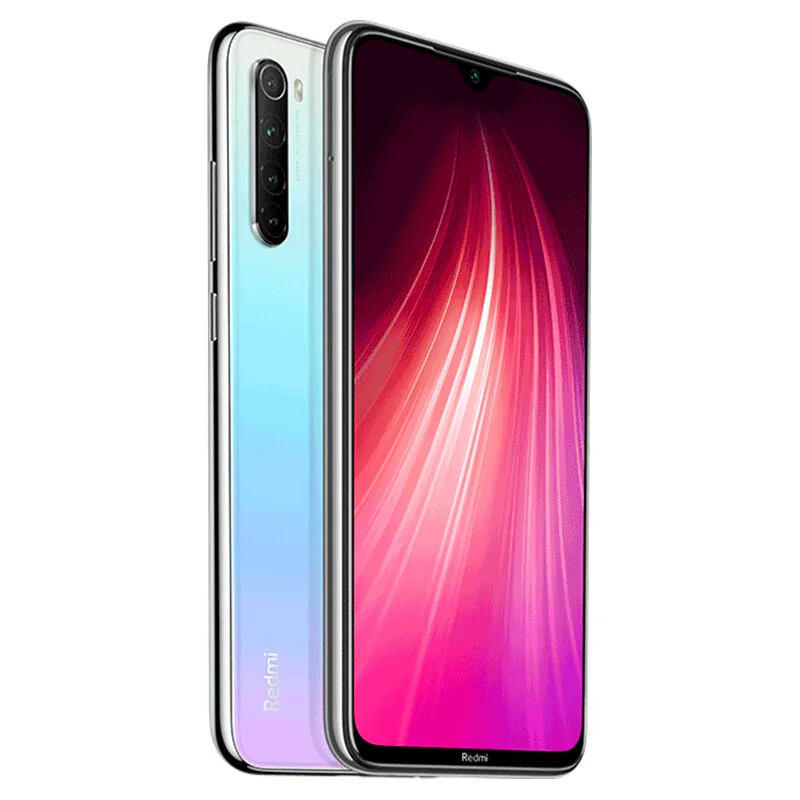 Global ROM Original Xiaomi Redmi Note 8 with Phone Case Original Phone Android 4000mAh Baterry Quad Cmaera 4G Smartphone