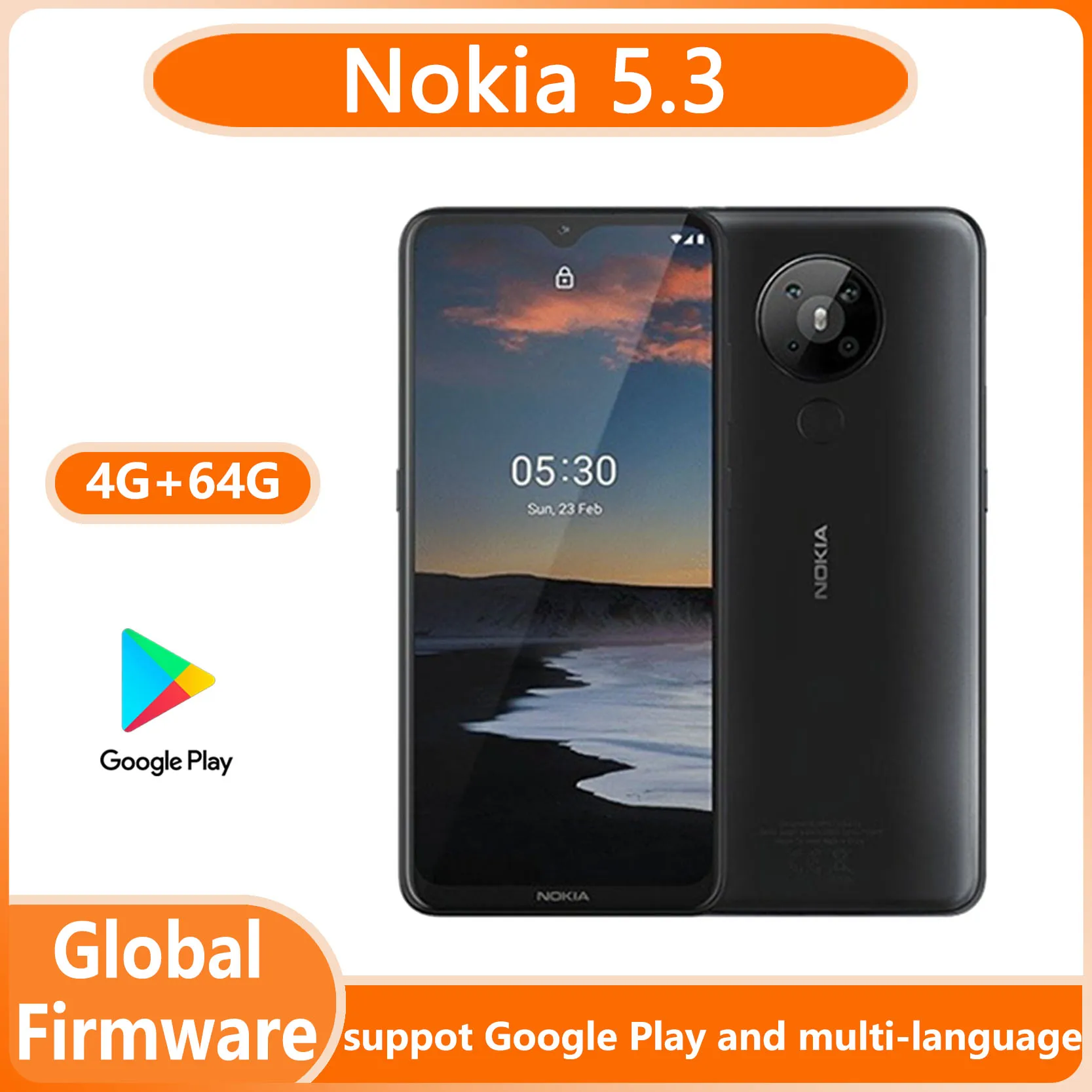 Nokia 5.3 4G Smartphone  6.55