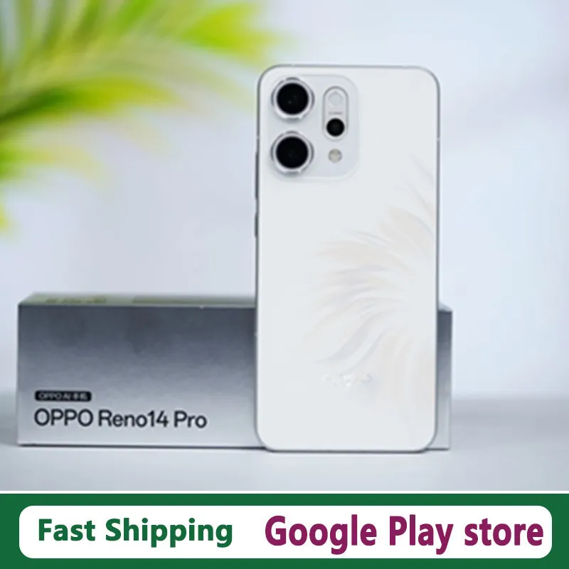 In Stock Oppo Reno 14 Pro Smart Phone Dimensity 8450 Wireless Charge 50.0MP Camera 6200mAh IP69 Waterproof 6.83