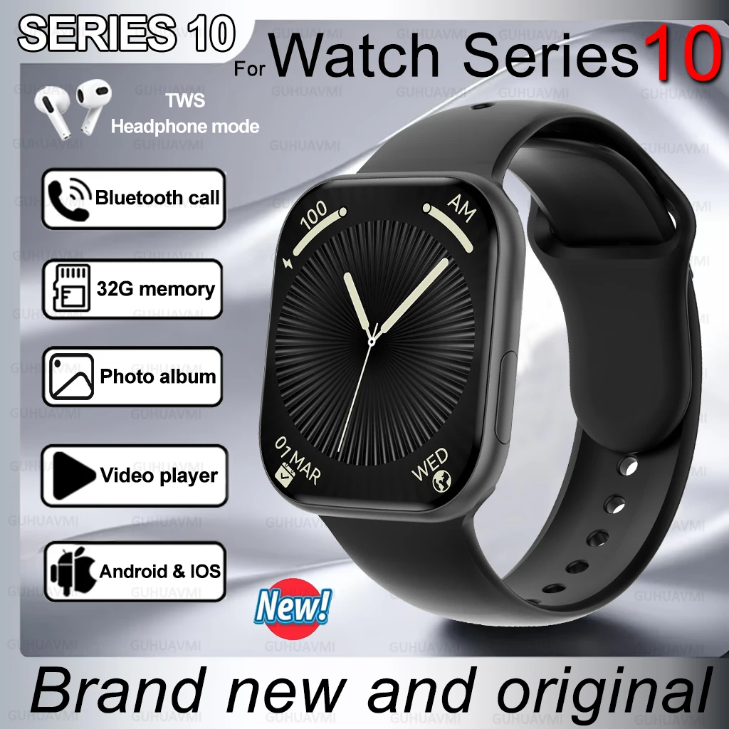 2025 New Men Smartwatch Series 10 Watch HD