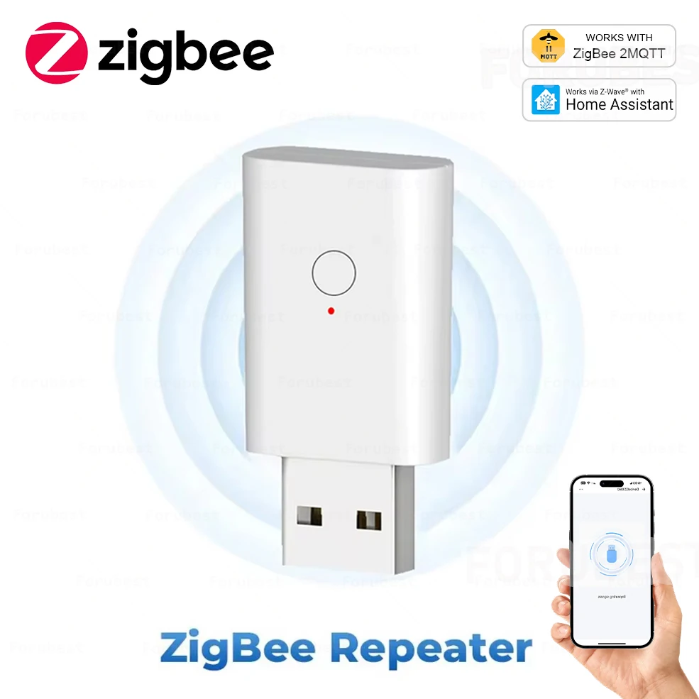 ZigBee 3.0 Signal Repeater USB Signal Amplifier Extender for eWelink App Work with ZigBee Gateway Zigbee2mqtt Smart Home Device