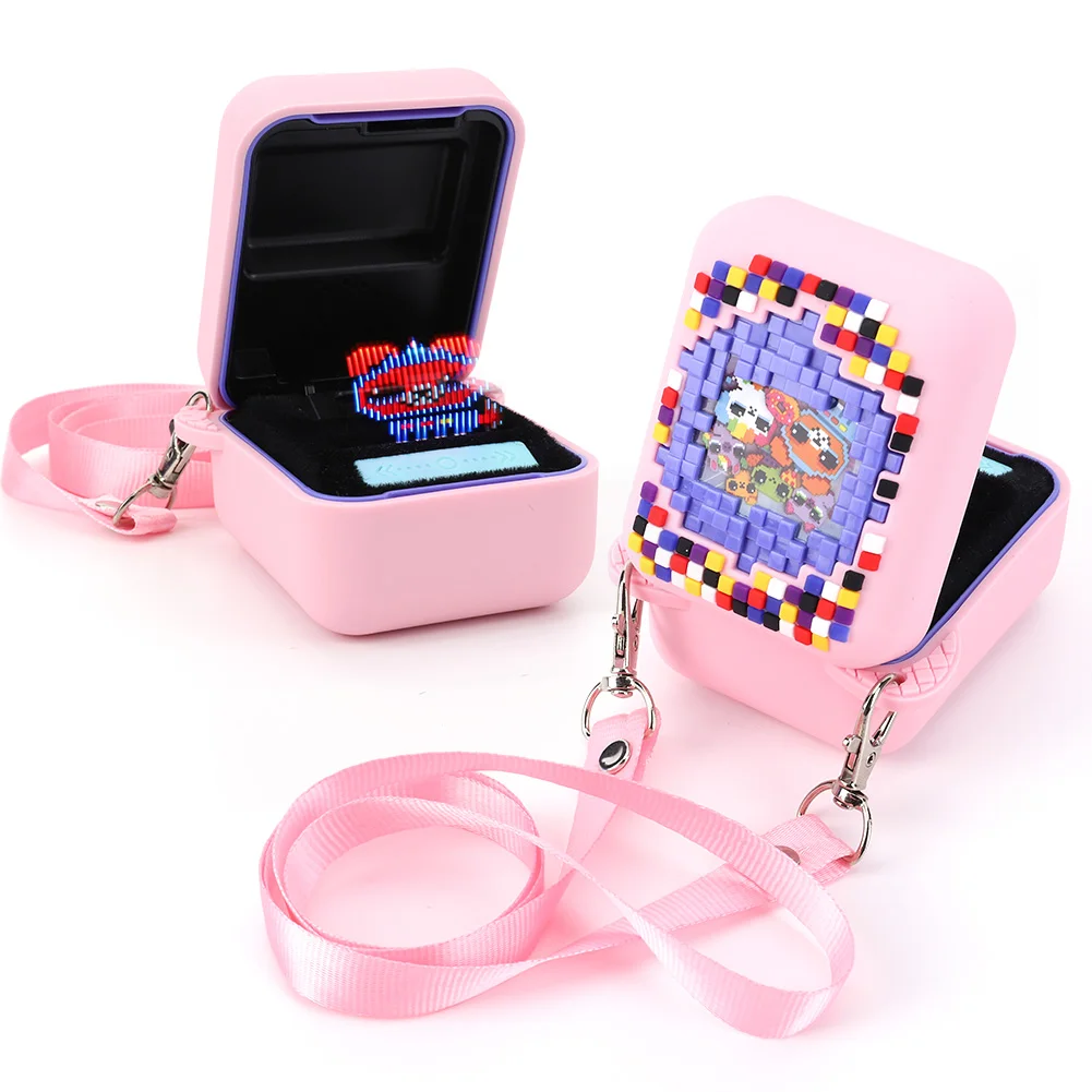 Silicone Carrying Case Waterproof Protective Case Shockproof with Lanyard Silicone Case for Bitzee Interactive Toy Digital Pet