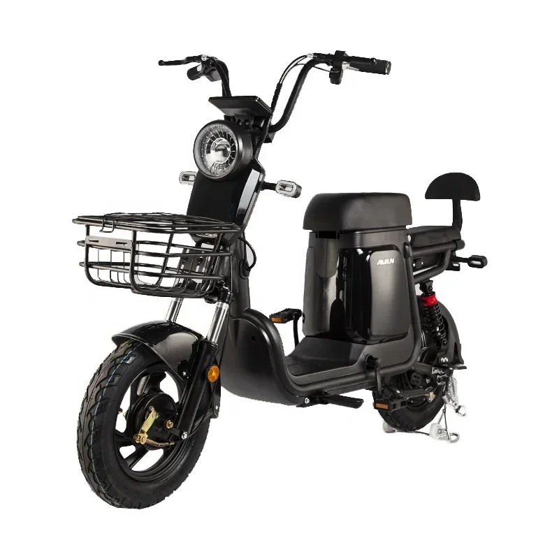 Adult Electric Bicycles 350W Double Seat Electric Bicycles Hot Selling in Southeast Asia 48V 12A 20A Ebike