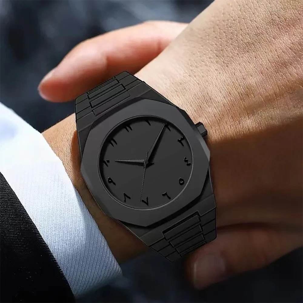 Fashion 2025 Simple Men’s Quartz Watch, Casual Business PC Strap, Men’s Life Waterproof Watches