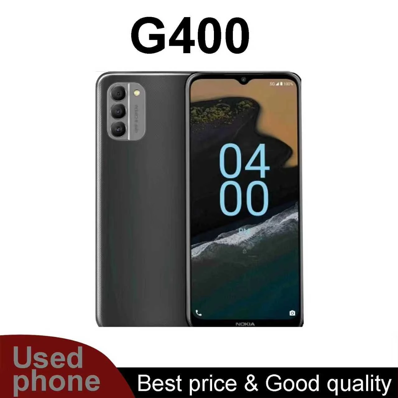 G400 5G SmartPhone CPU Qualcomm Snapdragon 480 plus 5000mAh Battery 48MP Camera unlocked made in Finland used phone