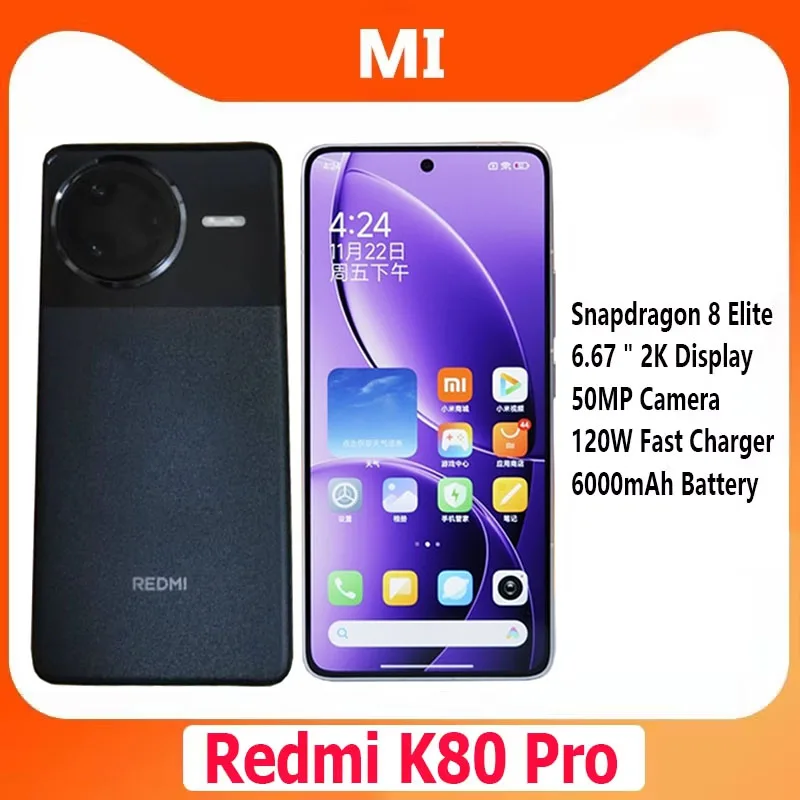 Xiaomi Redmi K80 Pro Snapdragon 8 Elite 6.67