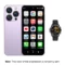 purple N Smartwatch