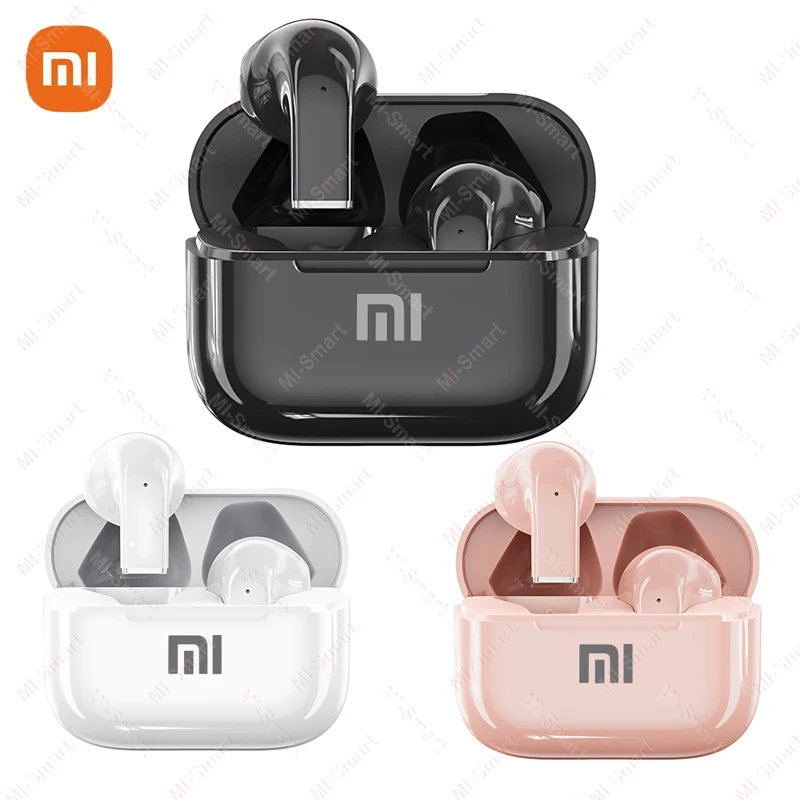 Xiaomi True Wireless 5.3 Inch in-Ear Smart Earphones Comfortable Mini HIFI Bass 9D Stereo Headphones for Android and IPhone